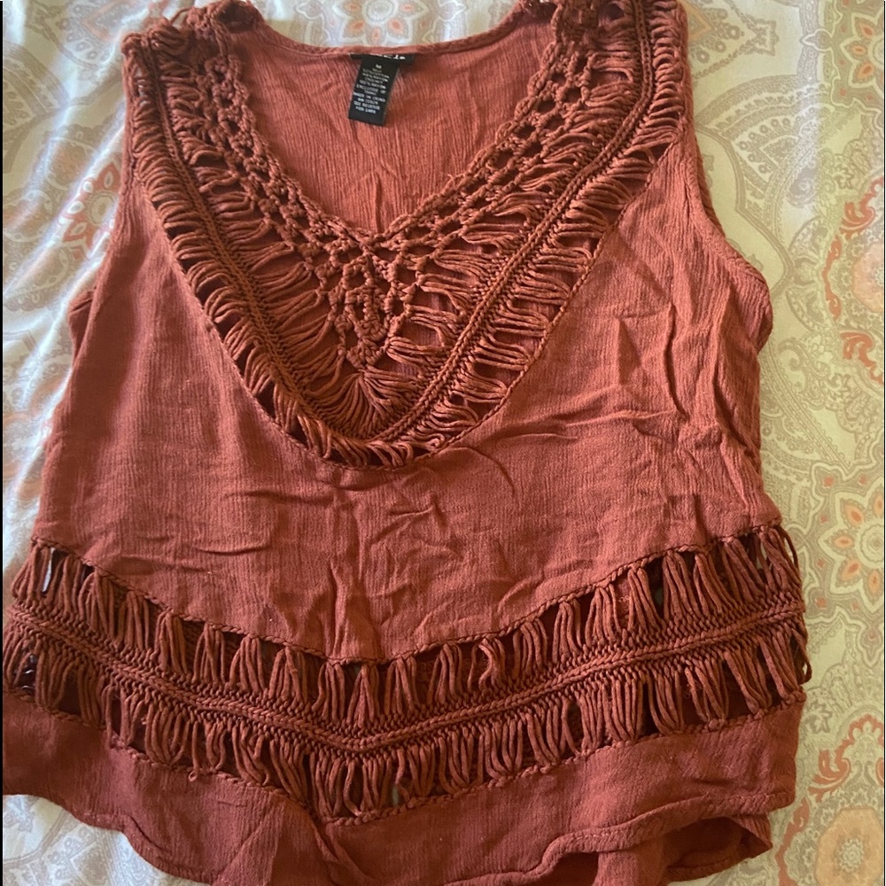 Maroon Knit Shirt